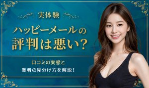 ハッピーメールの評判は最悪？悪い口コミの裏側と業者に騙されないコツ