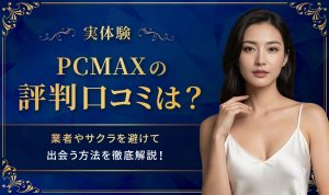 PCMAXの評判口コミは？業者やサクラを避けて出会える機能を解説