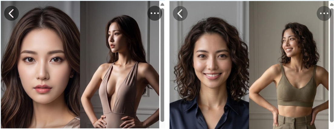 AI生成の美女