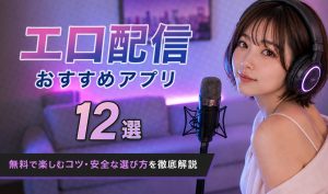 【2026最新】エロ配信アプリおすすめ12選！素人女子の生放送を無料で覗き見するコツ・安全な選び方を徹底解説